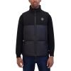 imageNautica mens Mixed Sheen Quilted VestBlack