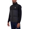 imageNautica mens Mixed Sheen Quilted VestBlack