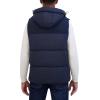 imageNautica mens Mixed Sheen Quilted VestNavy