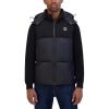 imageNautica mens Mixed Sheen Quilted VestBlack