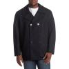 imageNautica mens Peacoat Wool Blend Double Breasted Winter CoatBluenight