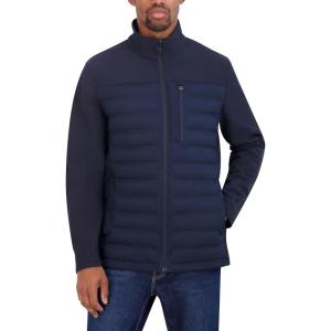 imageNautica Mens 100 Percent Polyester Open Bottom with Knit Trim Inside CollarOcean