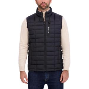 imageNautica Mens Lightweight Puffer Vest  Wind ampamp WaterResistantEbony