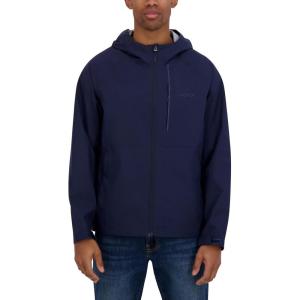 imageNautica Mens Lightweight Sailing Jacket  Waterproof ampamp Windproof Breathable AzureAzure