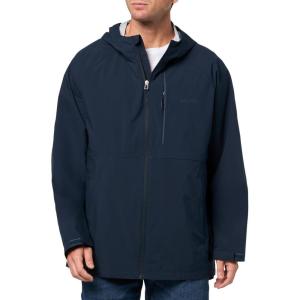 imageNautica Mens Lightweight Sailing Jacket  Waterproof ampamp Windproof Breathable AzureIndigo