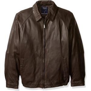 imageNautica Mens Wool Blend Lightweight Insulated Jacket  Printed Daimond Quilted InteriorChocolate