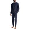imageNautica mens Waffle Pajama Pant SetNavy