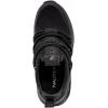 imageNautica Kids Athletic SlipOn Sneakers  Comfortable Bungee Running Shoes for Boys and Girls  Stylish and Supportive Footwear for Active Kids Big KidLittle KidToddlerBlack Mono