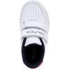 imageNautica Kids Double Strap Sneakers  Casual Athletic Shoes for Boys and Girls Durable Comfortable Fit Toddlers Little KidsStafford ToddlerWhiteWhite Red Gumstafford