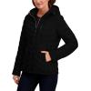 imageNautica Womens Chevron Puffer JacketBlack