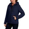 imageNautica Womens Chevron Puffer JacketNavy Seas