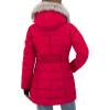 imageNautica Womens Hooded AnorakN Red