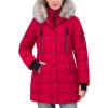 imageNautica Womens Hooded AnorakN Red