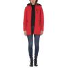imageNautica Womens Stretch Puffer Jacket  Midweight Quilted Coat Detachable HoodNautica Red