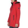 imageNautica Womens Stretch Puffer Jacket  Midweight Quilted Coat Detachable HoodNautica Red