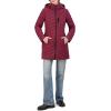 imageNautica Womens Stretch Puffer Jacket  Midweight Quilted Coat Detachable HoodSpices