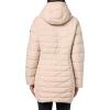 imageNautica Womens Stretch Puffer Jacket with Faux Fur Lined Hood  Wind ampamp WaterResistant Winter CoatChampagne