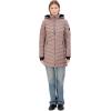 imageNautica Womens Stretch Puffer Jacket with Faux Fur Lined Hood  Wind ampamp WaterResistant Winter CoatChestnut