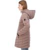 imageNautica Womens Stretch Puffer Jacket with Faux Fur Lined Hood  Wind ampamp WaterResistant Winter CoatChestnut
