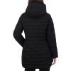 imageNautica Womens Stretch Puffer Jacket with Faux Fur Lined Hood  Wind ampamp WaterResistant Winter CoatMidnight