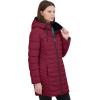 imageNautica Womens Stretch Puffer Jacket with Faux Fur Lined Hood  Wind ampamp WaterResistant Winter CoatSpice