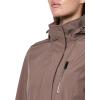 imageNautica womens Bonded Rain Jacket With Belt  Waterresistant Windresistant Transitional CoatChestnut