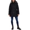imageNautica womens Heavyweight Puffer Jacket With Faux Fur Lined HoodBlack Midnight