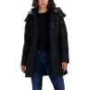 imageNautica womens Heavyweight Puffer Jacket With Faux Fur Lined HoodBlack Midnight
