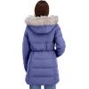 imageNautica womens Heavyweight Puffer Jacket With Faux Fur Lined HoodBlue
