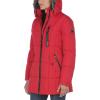 imageNautica womens Heavyweight Puffer Jacket With Faux Fur Lined HoodDeep Red