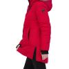 imageNautica womens Heavyweight Puffer Jacket With Faux Fur Lined HoodNautica Red