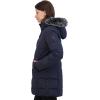 imageNautica womens Heavyweight Puffer Jacket With Faux Fur Lined HoodNavy Seas