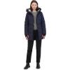 imageNautica womens Heavyweight Puffer Jacket With Faux Fur Lined HoodNavy Seas