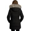 imageNautica womens Soft Mist Heavyweight Puffer Coat Winter Jacket With Detachable Faux Fur HoodBlack