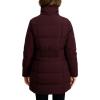 imageNautica womens Soft Mist Heavyweight Puffer Coat Winter Jacket With Detachable Faux Fur HoodChianti