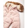 imageNautica womens Soft Mist Heavyweight Puffer Coat Winter Jacket With Detachable Faux Fur HoodDusty Pink