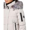 imageNautica womens Soft Mist Heavyweight Puffer Coat Winter Jacket With Detachable Faux Fur HoodLimestone