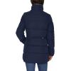 imageNautica womens Soft Mist Heavyweight Puffer Coat Winter Jacket With Detachable Faux Fur HoodNavy Seas