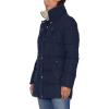 imageNautica womens Soft Mist Heavyweight Puffer Coat Winter Jacket With Detachable Faux Fur HoodNavy Seas