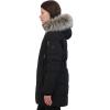 imageNautica womens Soft Mist Heavyweight Puffer Coat Winter Jacket With Detachable Faux Fur HoodOnyx