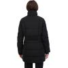 imageNautica womens Soft Mist Heavyweight Puffer Coat Winter Jacket With Detachable Faux Fur HoodOnyx