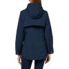 imageNautica womens Softshell Jacket Waterresistant Windresistant Transitional Coat Adjustable WaistNavy Seas