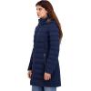 imageNautica womens Stretch Puffer Jacket Faux Fur Lined Hood Wind ampamp Waterresistant Winter CoatNavy Seas