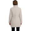imageNautica womens Stretch Puffer Jacket Wind ampamp Waterresistant Winter Coat Faux Fur Lined HoodLimestone