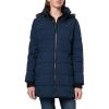 imageNautica Womens Puffer with Vestie and Faux Fur TrimNavy Seas