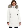 imageNautica womens Soft Mist Heavyweight Puffer Coat Winter Jacket With Detachable Faux Fur HoodSail White