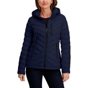 imageNautica Womens Chevron Puffer JacketNavy Seas