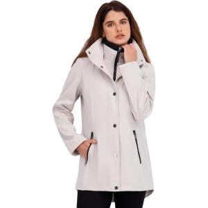 imageNautica Womens Hooded RaincoatStone