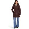 imageNautica Womens 34 Length Light Weight PufferEspresso