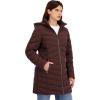imageNautica Womens 34 Length Light Weight PufferEspresso